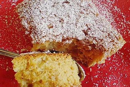 Rhabarber - Blechkuchen mit Zimtzucker - Streuseln und Milchguss 3