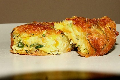 Zucchini-Frikadellen 3