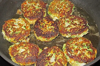 Zucchini-Frikadellen 12