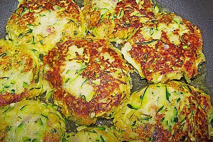 Zucchini-Frikadellen 8