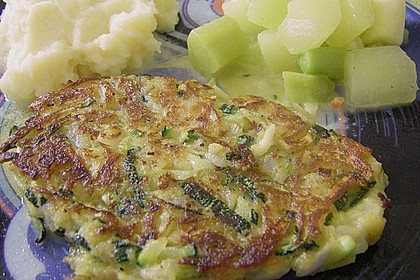 Zucchini-Frikadellen 4