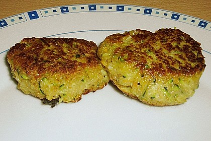 Zucchini-Frikadellen 2