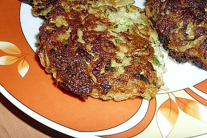 Zucchini-Frikadellen 1
