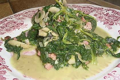 Champignon - Spinat - Pfanne 16