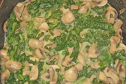 Champignon - Spinat - Pfanne 29