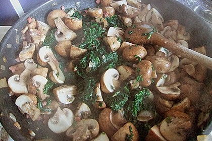 Champignon - Spinat - Pfanne 33