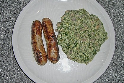 Champignon - Spinat - Pfanne 32