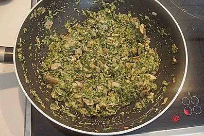 Champignon - Spinat - Pfanne 35