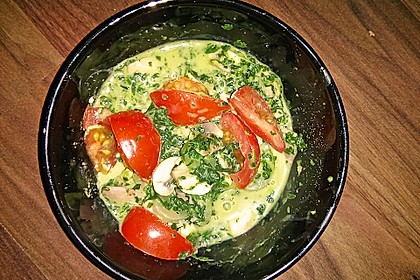 Champignon - Spinat - Pfanne 36
