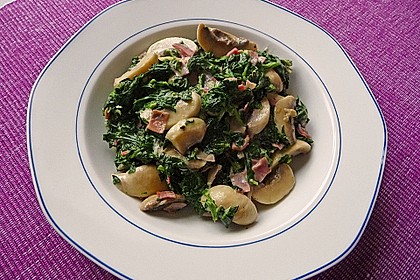 Champignon - Spinat - Pfanne 5