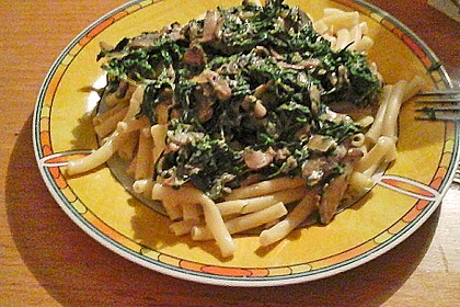Champignon - Spinat - Pfanne 8