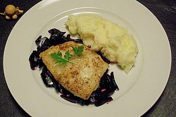 Kabeljau mit Roter Bete