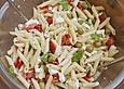 Mediterraner Nudelsalat a la feuermohn