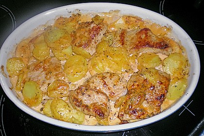 Apfel - Schnitzel - Auflauf 3