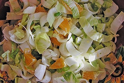 Chicoree - Orangen - Salat 1