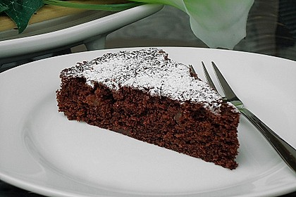 Schokokuchen mit Äpfeln 1