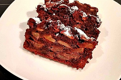 Schokokuchen mit Äpfeln 6