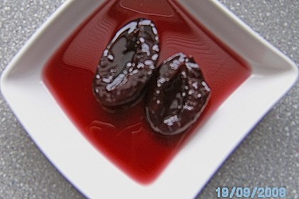 Eingelegte Zwetschgen in Rotwein 2
