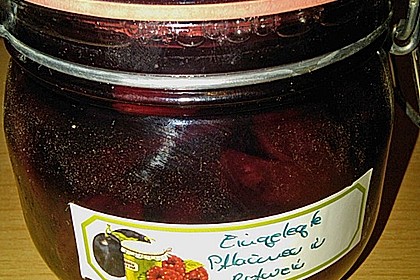 Eingelegte Zwetschgen in Rotwein 19