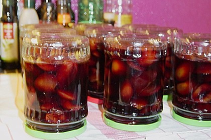 Eingelegte Zwetschgen in Rotwein 22