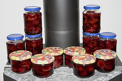Eingelegte Zwetschgen in Rotwein 31