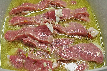 Mariniertes Rindfleisch mit Gem&uuml;se 1