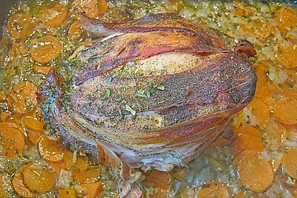 Putenbraten im Honig - Speckmantel 3