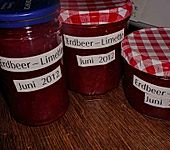Erdbeer - Limetten - Marmelade (Bild)