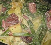 Bohnen - Kasseler - Pfanne (Bild)