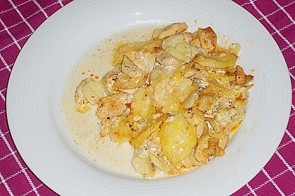 Puten - Gratin 4