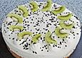 Kiwi - Bananen - Torte mit Buttermilchcreme