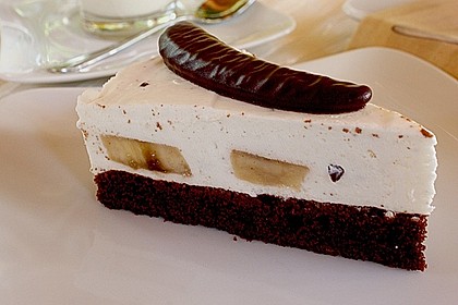 Bananen - Split - Schokokuchen 4