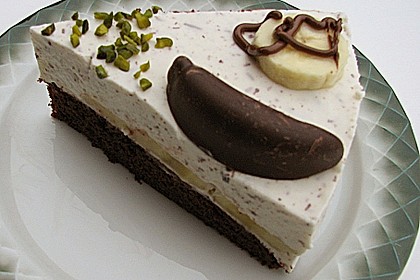 Bananen - Split - Schokokuchen 1