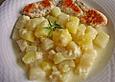 Cremige Kohlrabi und Kartoffeln