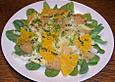 Feldsalat mit Chicoree und Fenchel