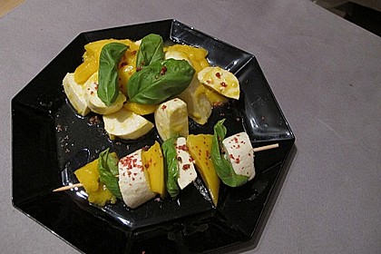 Mozzarella - Mango - Spie&szlig;e