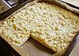 Schneller Quark - Streusel - Kuchen mit Obst