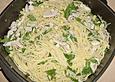 Putengeschnetzeltes mit Rucola und Zucchini