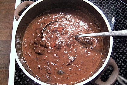 Hirschgulasch mit Pflaumen 2