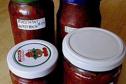 Zucchini - Aufstrich 5