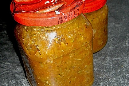 Zucchini - Aufstrich 6
