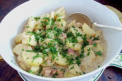 Warmer dänischer Kartoffelsalat 2