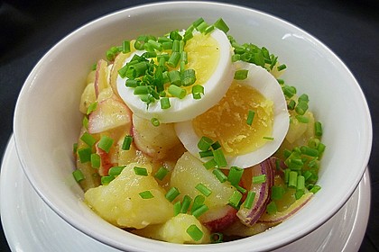 Warmer dänischer Kartoffelsalat 1