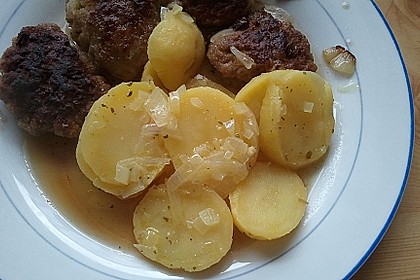 Warmer dänischer Kartoffelsalat 9