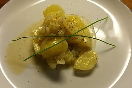 Warmer dänischer Kartoffelsalat 3