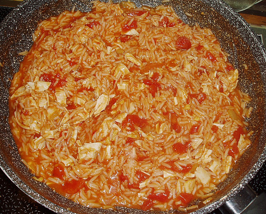 Reis für paella