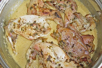 Kaninchen in Apfelsauce 1