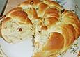 Rosinenzopf mit Schoko - Frischk&auml;se