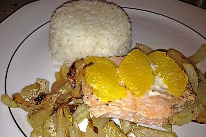 Fischfilet mit Fenchel und Orange 6
