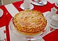 Apfeltorte mit Amaretti und Mascapone aus Italien